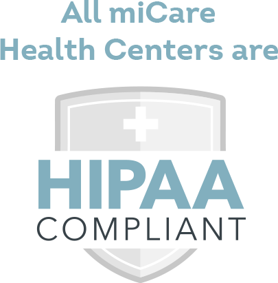 All miCare Health Centers are HIPAA Compliant
